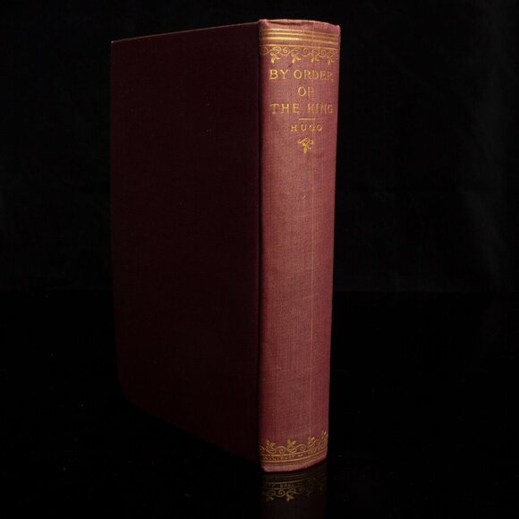 Antique "By Order Of The King" By Victor Hugo Hardcover Book - Picture 1 of 6